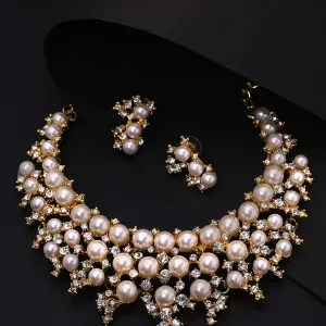 Pearl Necklace Set