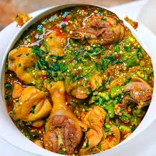 Banku with Okro soup (beef )
