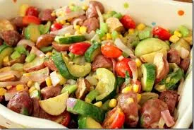 Mixed vegetable salad