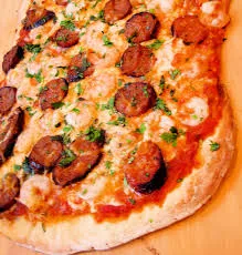 Shrimp pizza