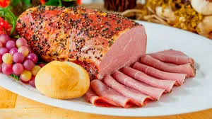 Hams with meat