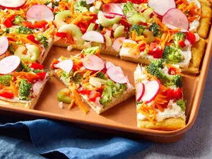 Vegetarian pizza
