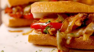 Fajita sandwich