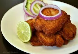 Golden fried fish