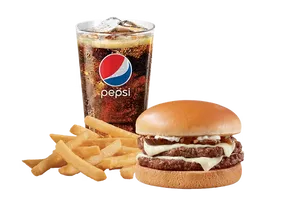Mushroom Cheeseburger Signature Stackburger™ Combo