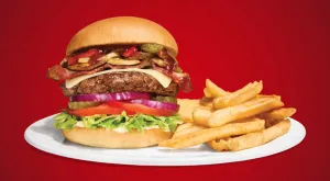 BOURBON BACON BURGER