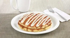 CINNAMON ROLL PANCAKES A LA CARTE