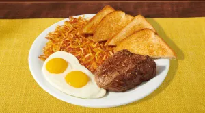 SIRLOIN STEAK & EGGS