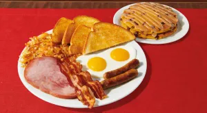 LUMBERJACK SLAM® WITH PUMPKIN PECAN PANCAKES
