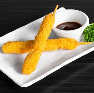 Kushiage (Shrimp and Cheese)