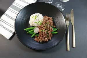 KOREAN GROUND BEEF STIR FRY