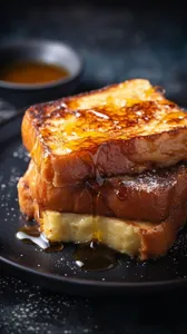 FRENCH TOAST & SCRAMBLED EGGS