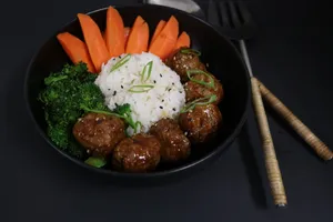 BEEF MEATBALL SPICY TERIYAKI