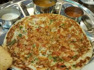 Spinach Uttappam
