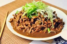 Shredded Pork With Black Bean Sauce