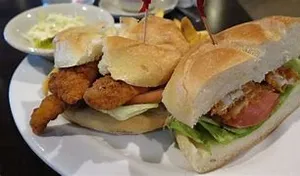 Fried Fillet Of Sole Sandwich