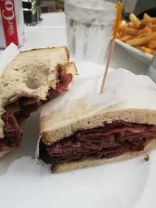 Hot Pastrami Sandwich