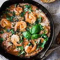Basil Shrimp Lunch