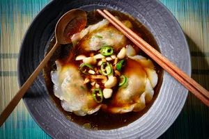 Cystal Roast Duck Dumpling 火鴨餃