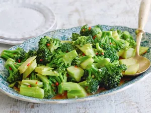 Broccoli With Oyster Sauce