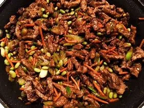 Beef With Garlic Sauce