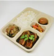 STEWED PORK AND PRESERVED VEG ON RICE