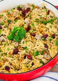 CHICKEN ORZO