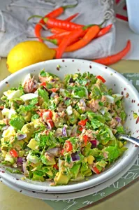 Spicy Tuna Avocado Salad