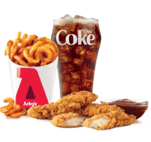 CHICKEN TENDERS 3PC MEAL (M)