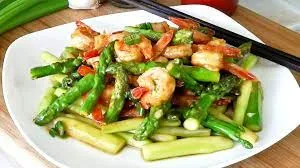 Shrimp With Asparagus