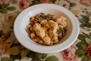 Rhubarb Crumble
