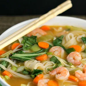 Baby Shrimp Noodle Soup 蝦仁湯麵