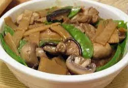 Mushroom And Bamboo Shoots