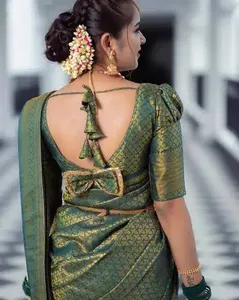 Silk saree blouse