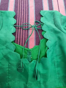 cut work blouse