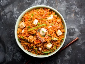 Schezwan Veg Fried rice