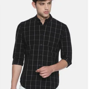 Slim Fit Checked Casual