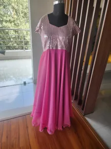 fancy long frock