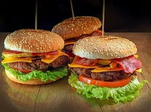 3 Crispy Burger