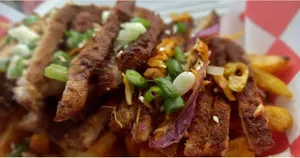 HOT &SPICY PORKRIBLETS & FRIES