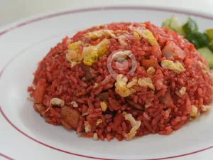 Schezwan Egg Fried rice