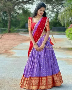 half saree mangalagiri